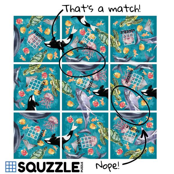 Ocean Life Squzzle